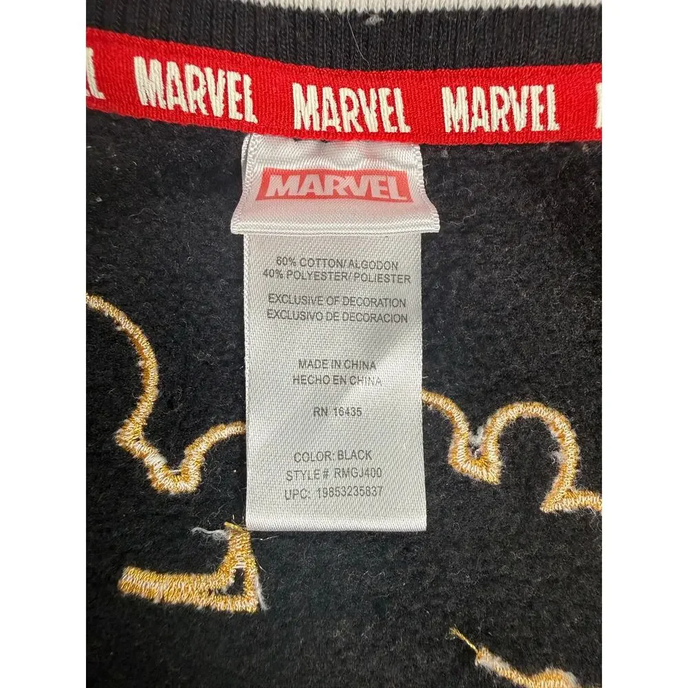 Marvel Spiderman Toddler 4T Bomber Jacket Varsity Jacket Boys Black Spider Man